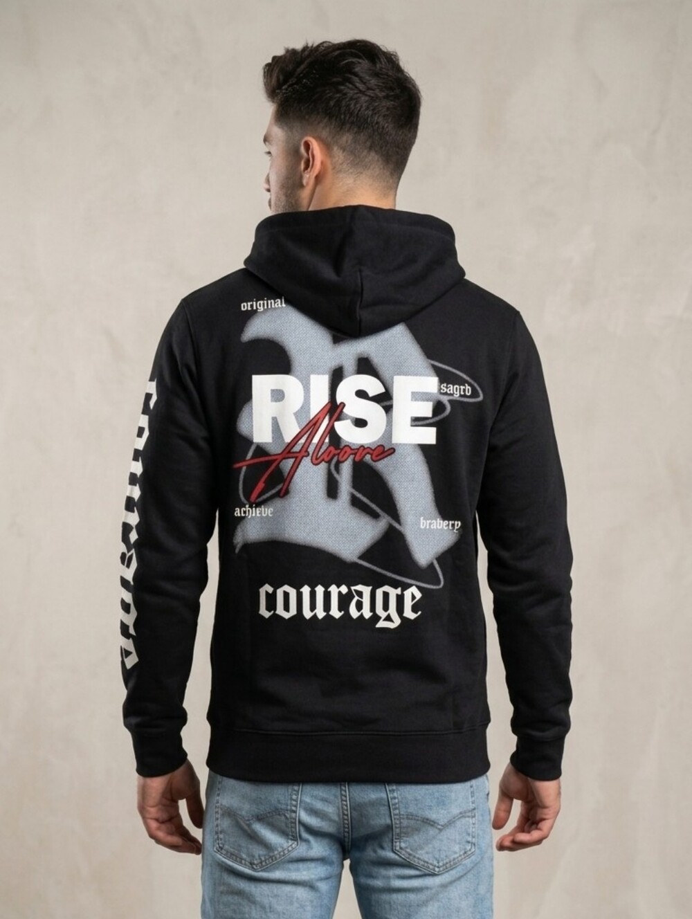 292. NWT - Seven Souls Rise Above Hoodie